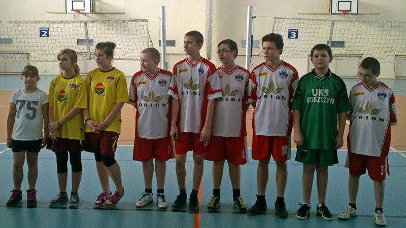 Drużyna ringowców z Goszczyna